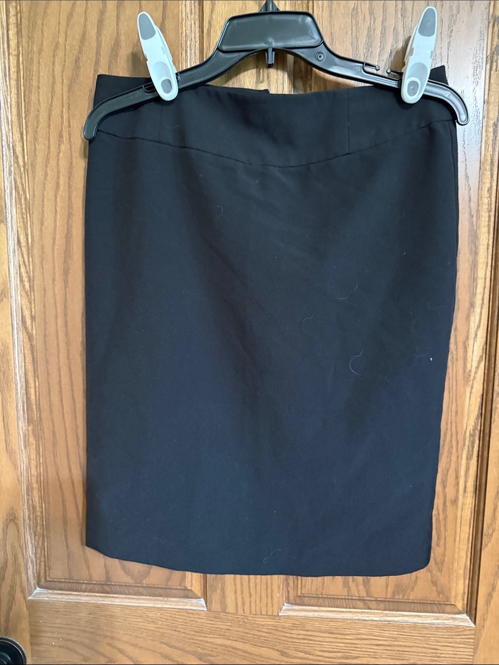 Sequin Hearts Black Pencil Skirt - Sleek Workwear